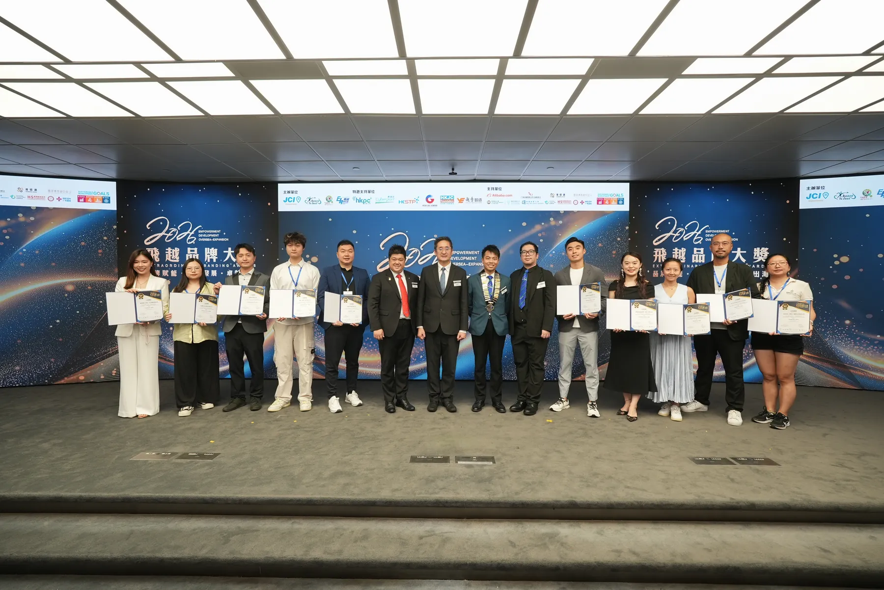 Award winners and partner groups · 20/80