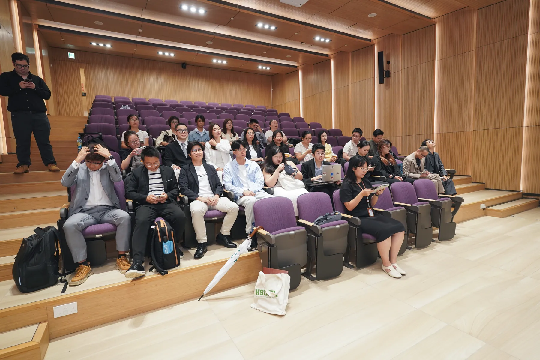 15 August exchange at Hang Seng University · 50/80