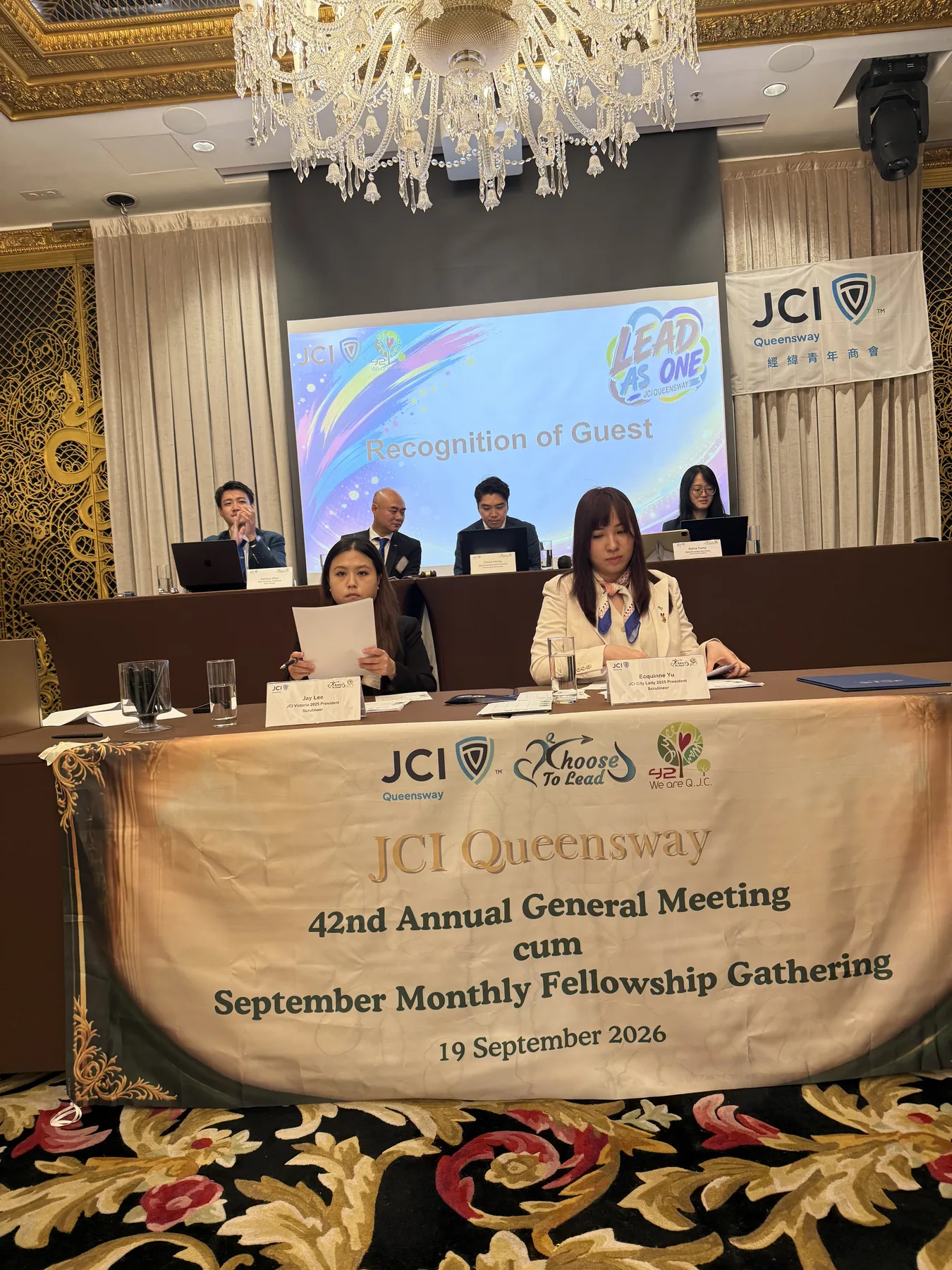 The 42nd AGM in session on 19 September 2026.