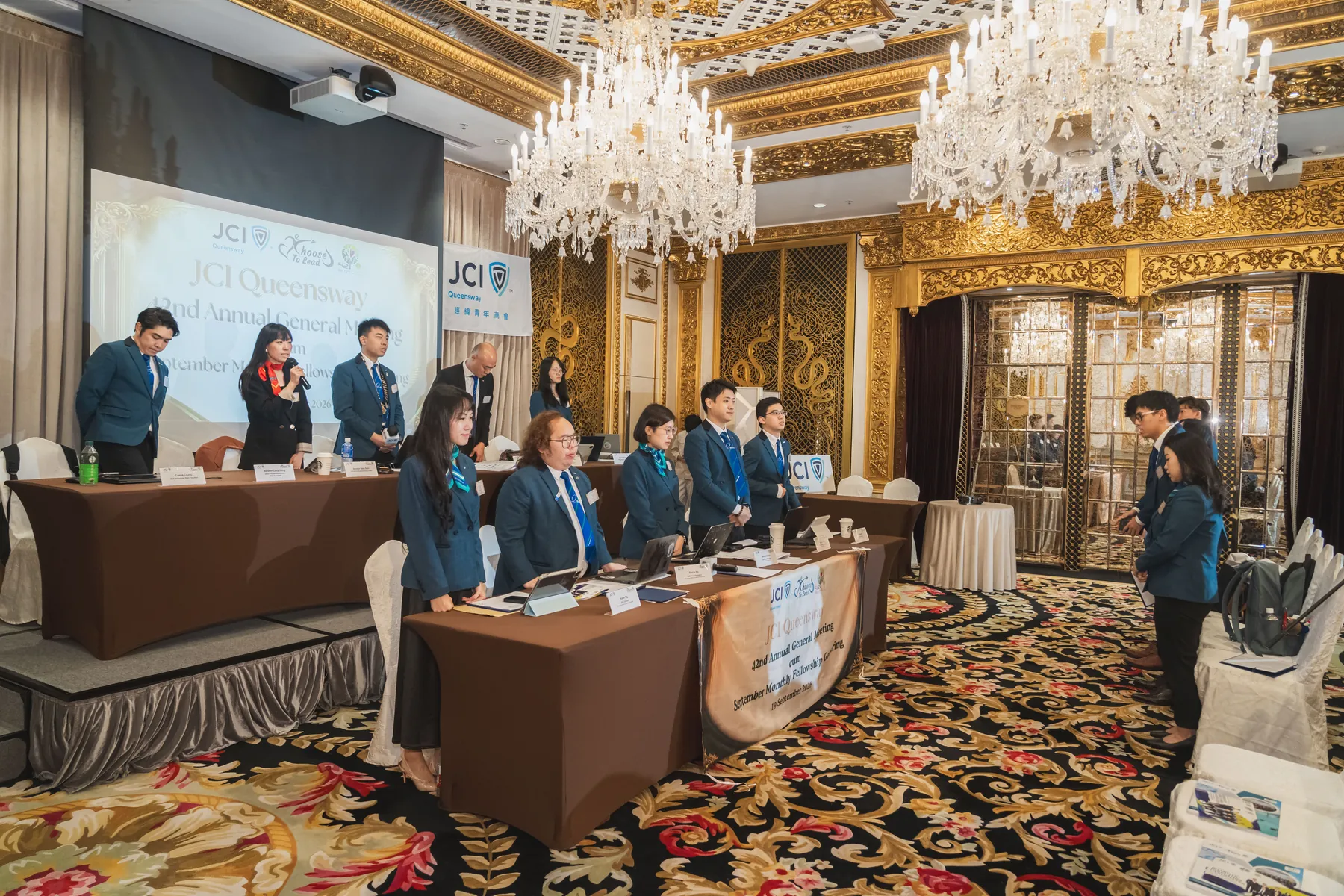 The Annual General Meeting in session · 5/100