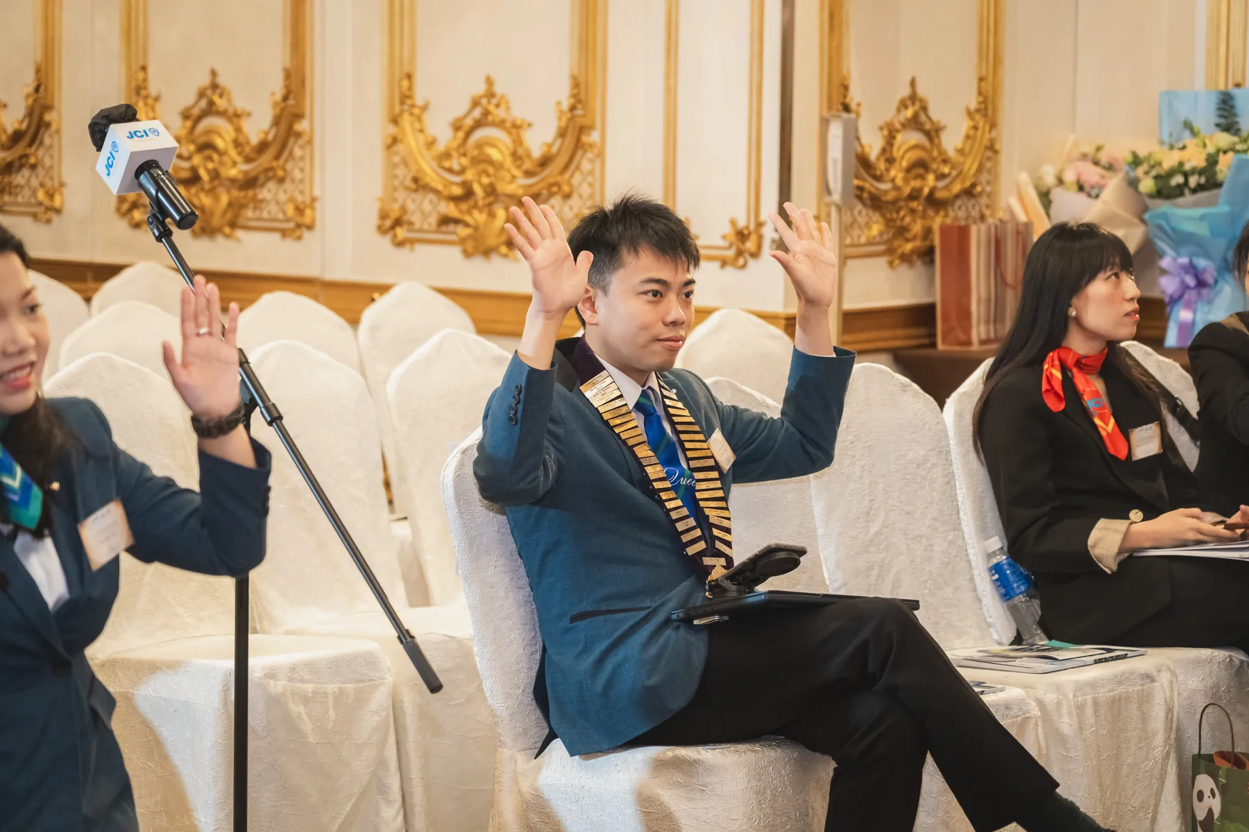 Members participating in the AGM · 38/100
