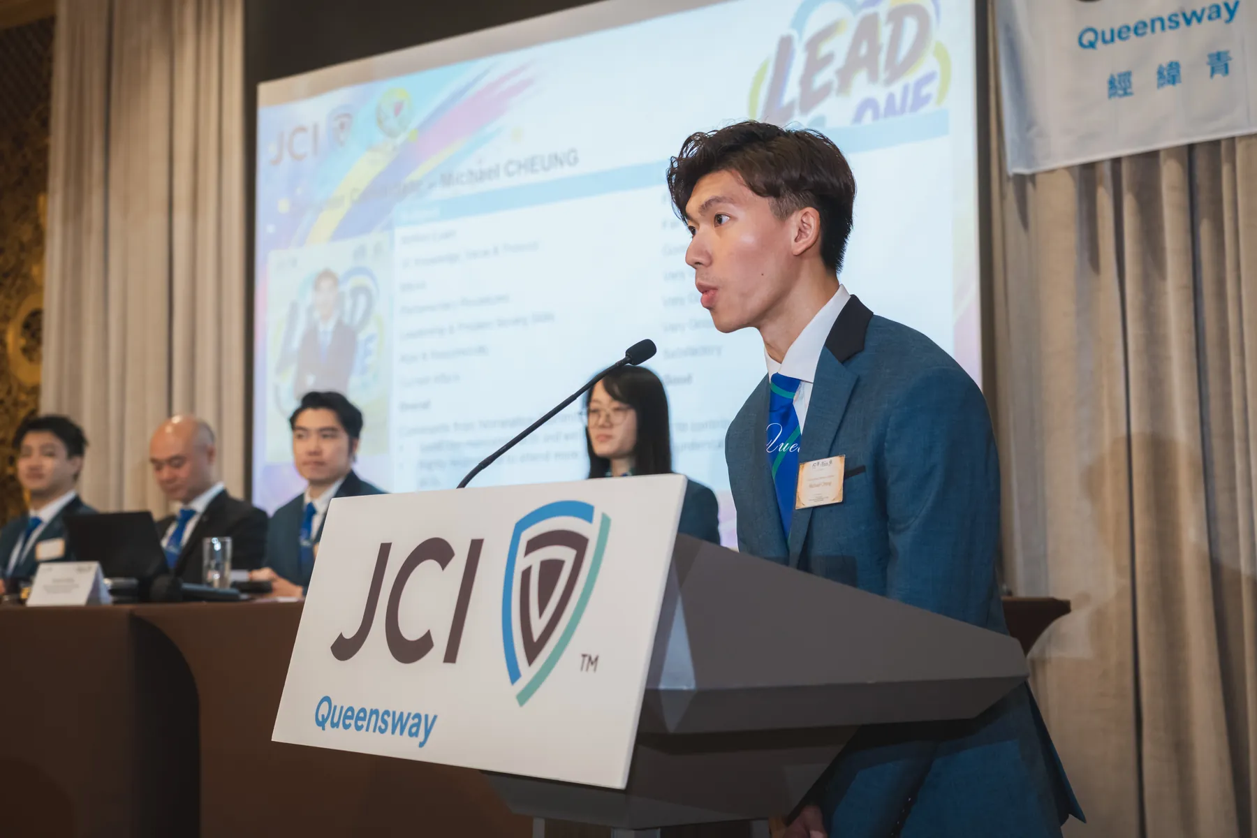 The Annual General Meeting in session · 14/100