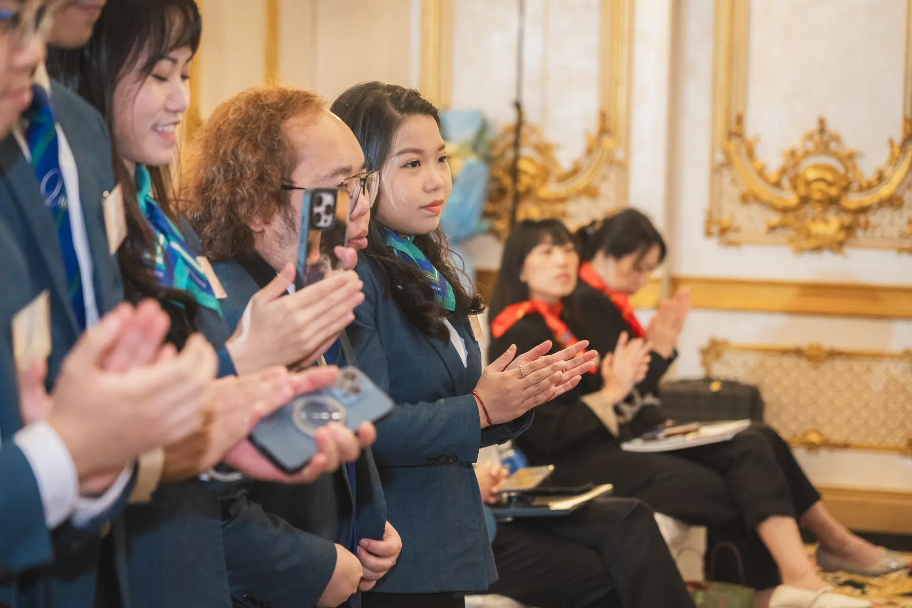 Members participating in the AGM · 43/100