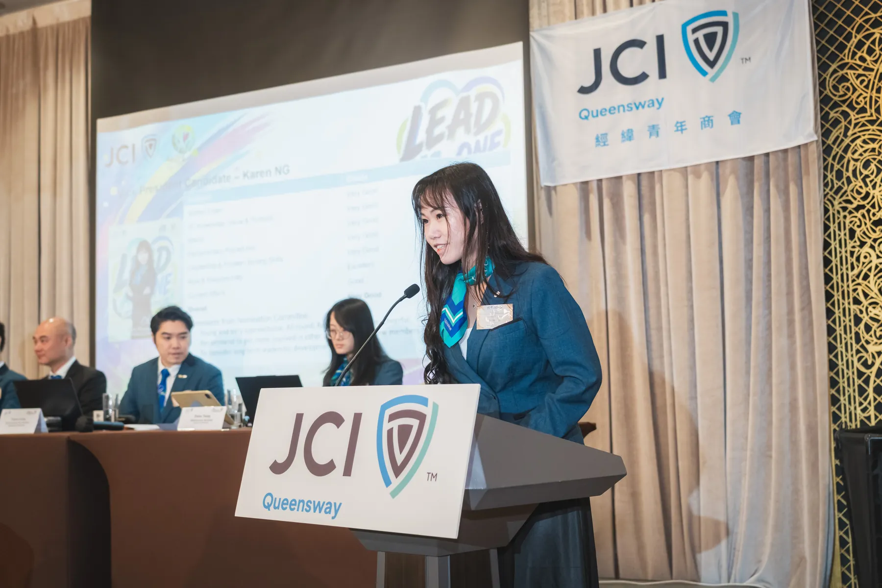 The Annual General Meeting in session · 20/100