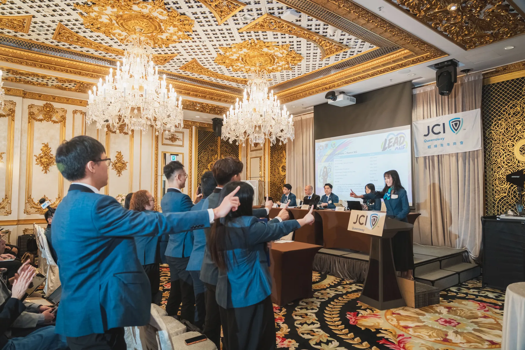 Members participating in the AGM · 50/100