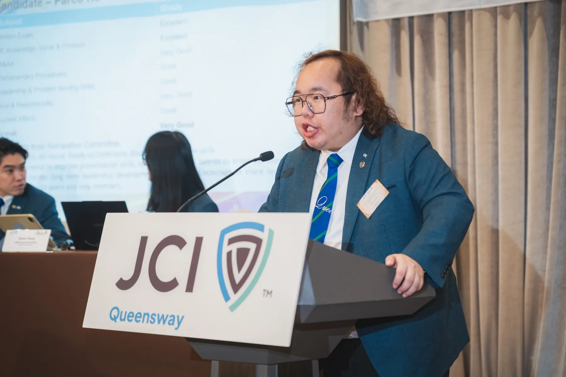 The Annual General Meeting in session · 22/100