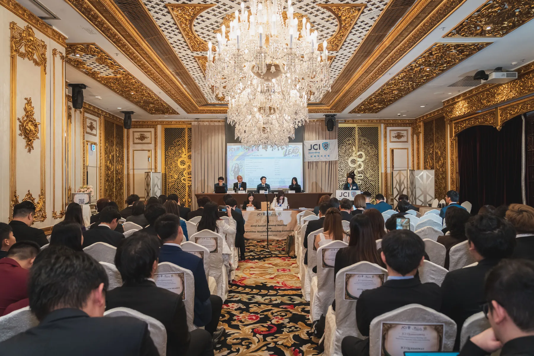 The Annual General Meeting in session · 24/100