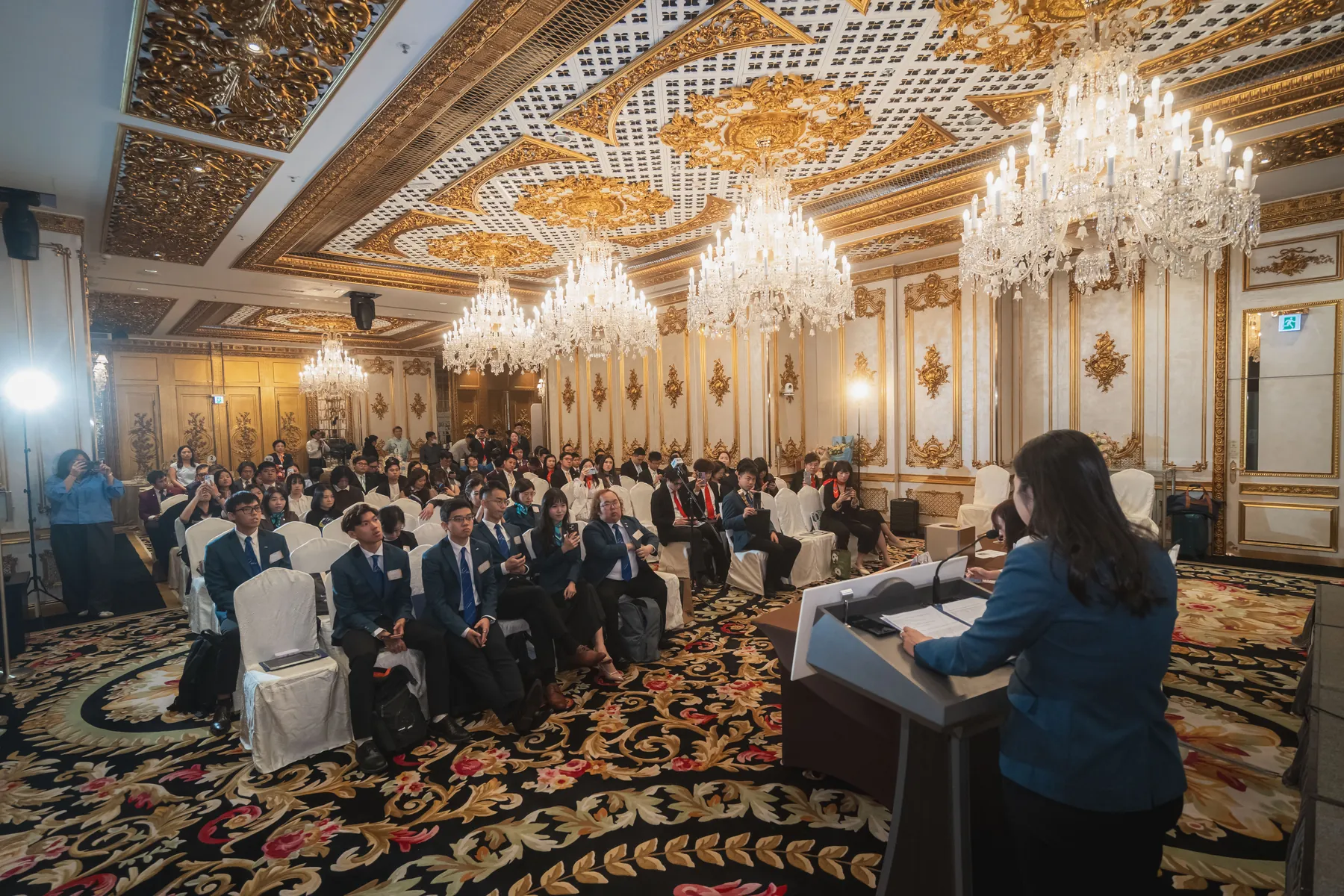 The Annual General Meeting in session · 25/100