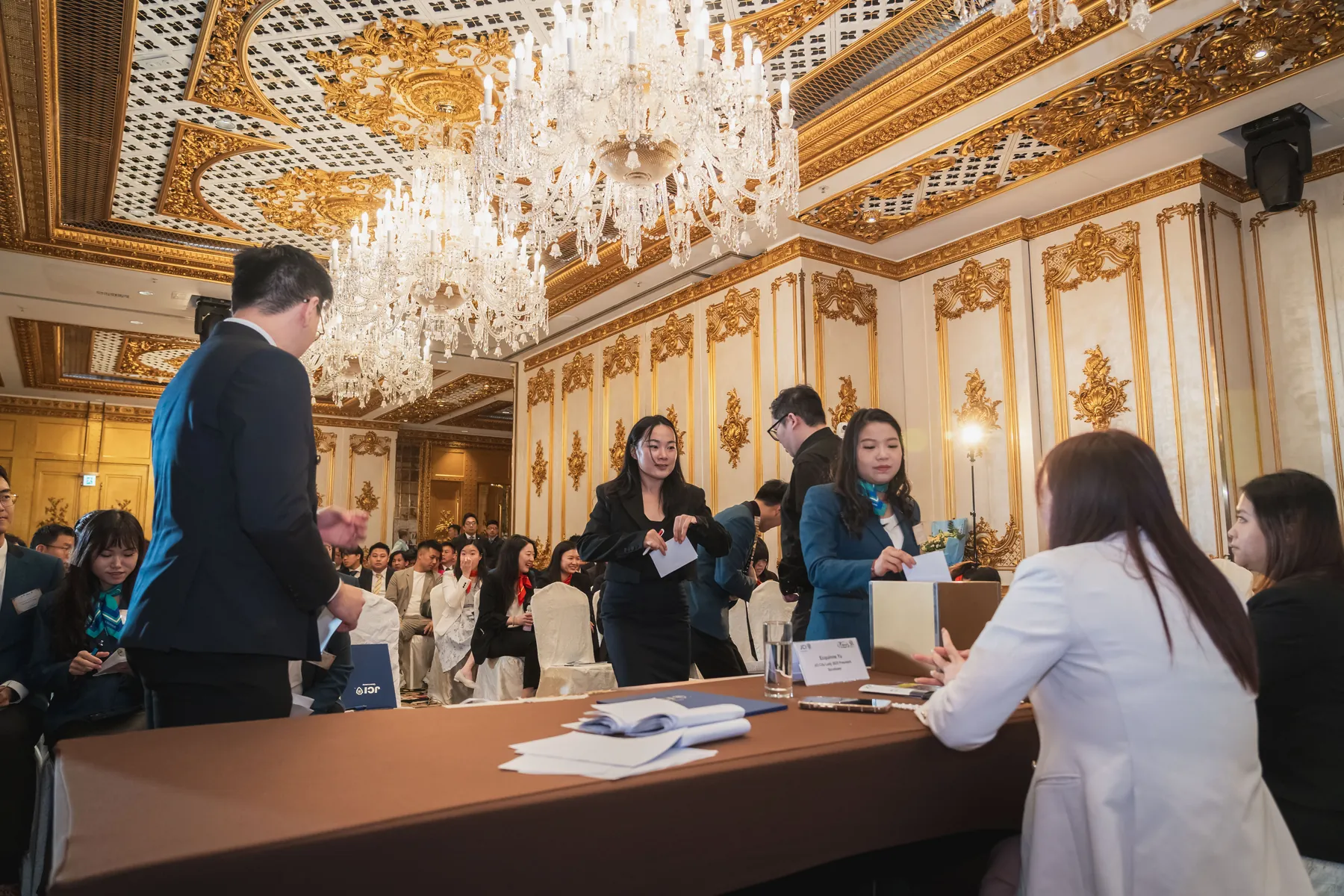 Members participating in the AGM · 56/100