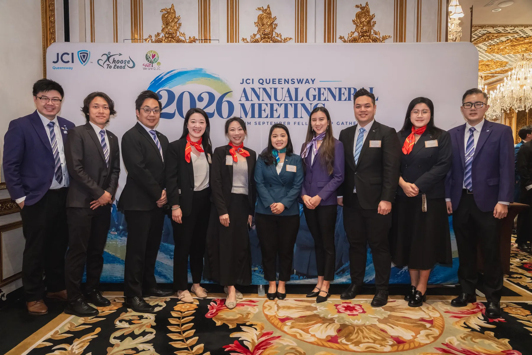 Members and guests together at the AGM · 88/100