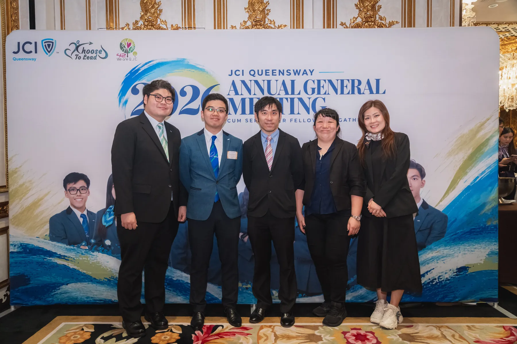 Members and guests together at the AGM · 94/100
