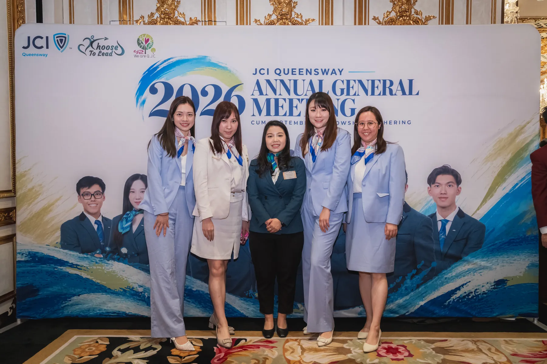 Members and guests together at the AGM · 97/100