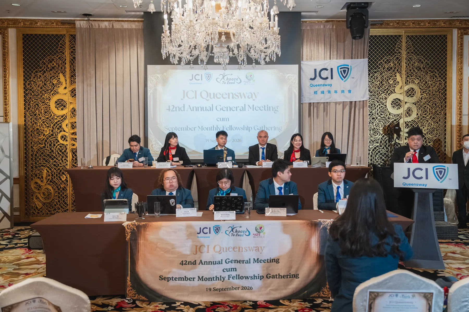 The Annual General Meeting in session · 31/100
