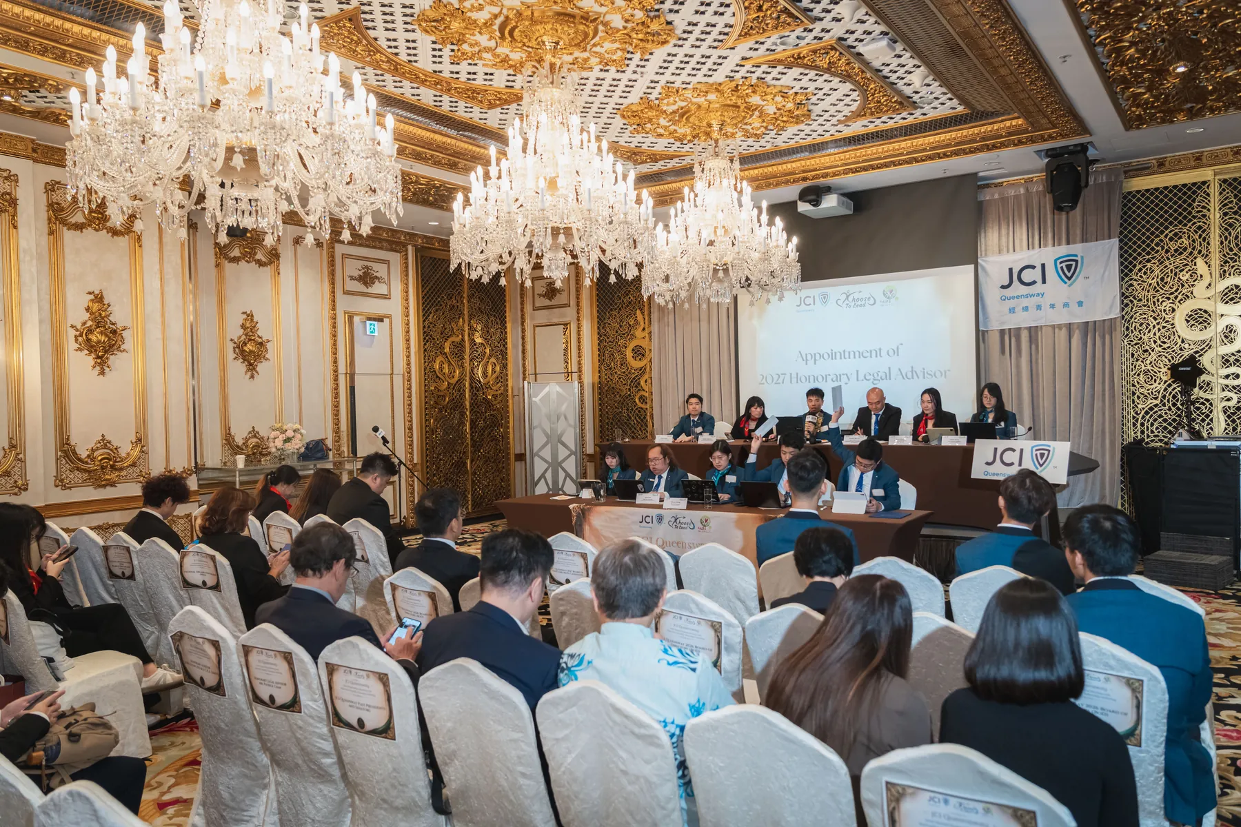 The Annual General Meeting in session · 32/100