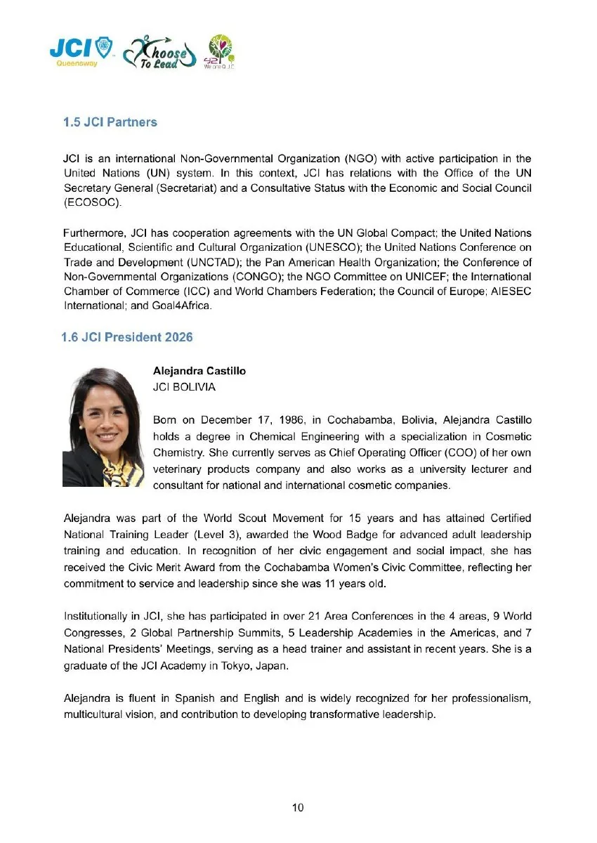 JCI Queensway Members Handbook 2026, page 12