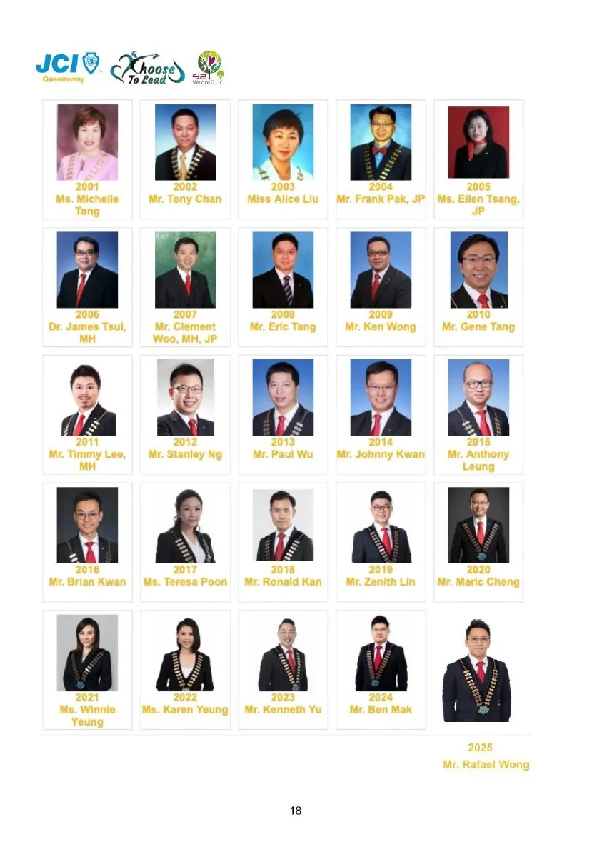 JCI Queensway Members Handbook 2026, page 20