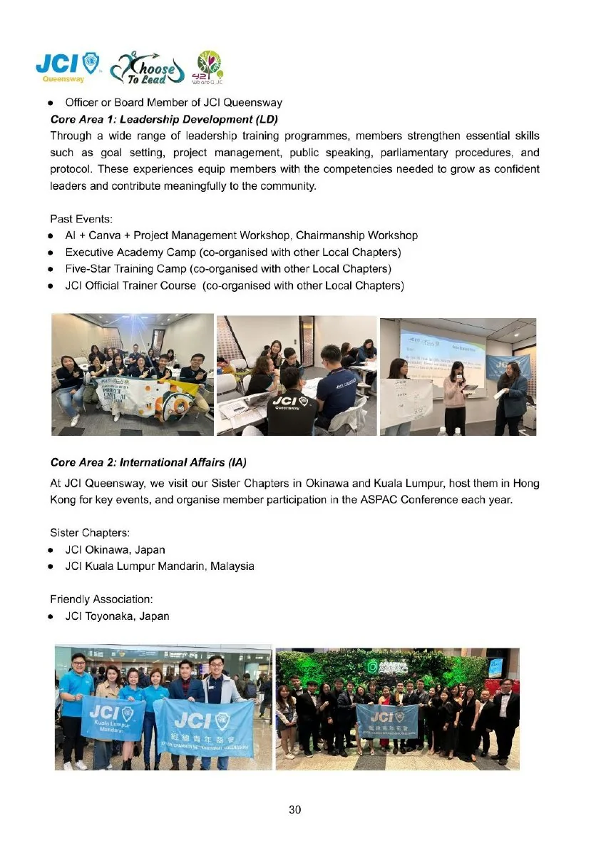 JCI Queensway Members Handbook 2026, page 32