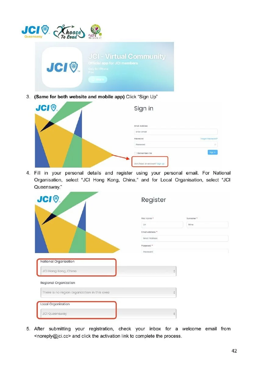 JCI Queensway Members Handbook 2026, page 44