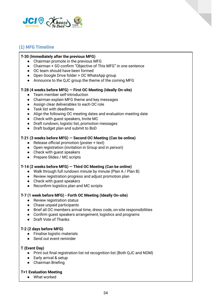 JCI Queensway Project Handbook 2026, page 35