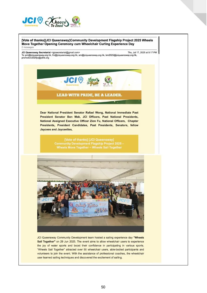 JCI Queensway Project Handbook 2026, page 51