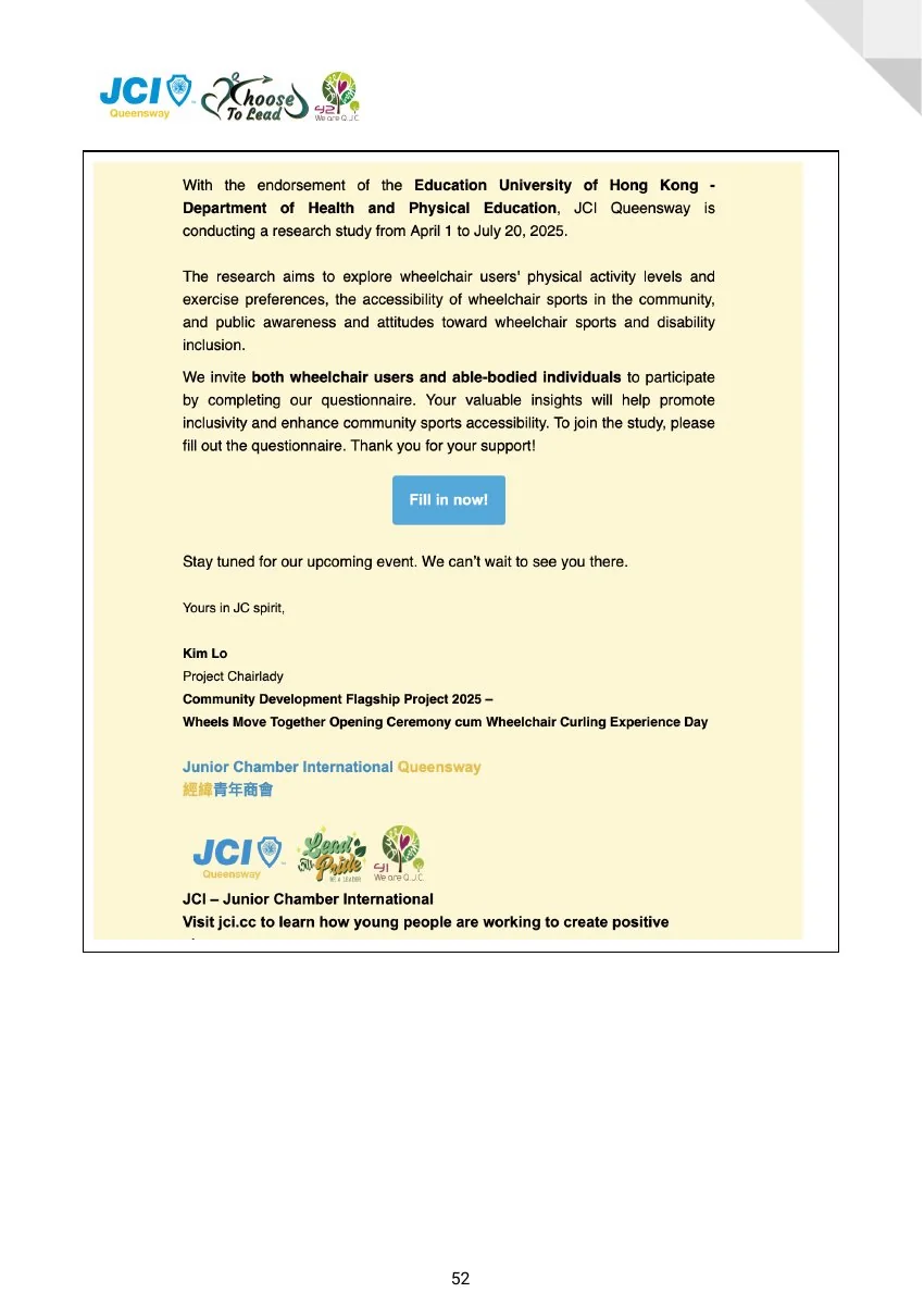 JCI Queensway Project Handbook 2026, page 53