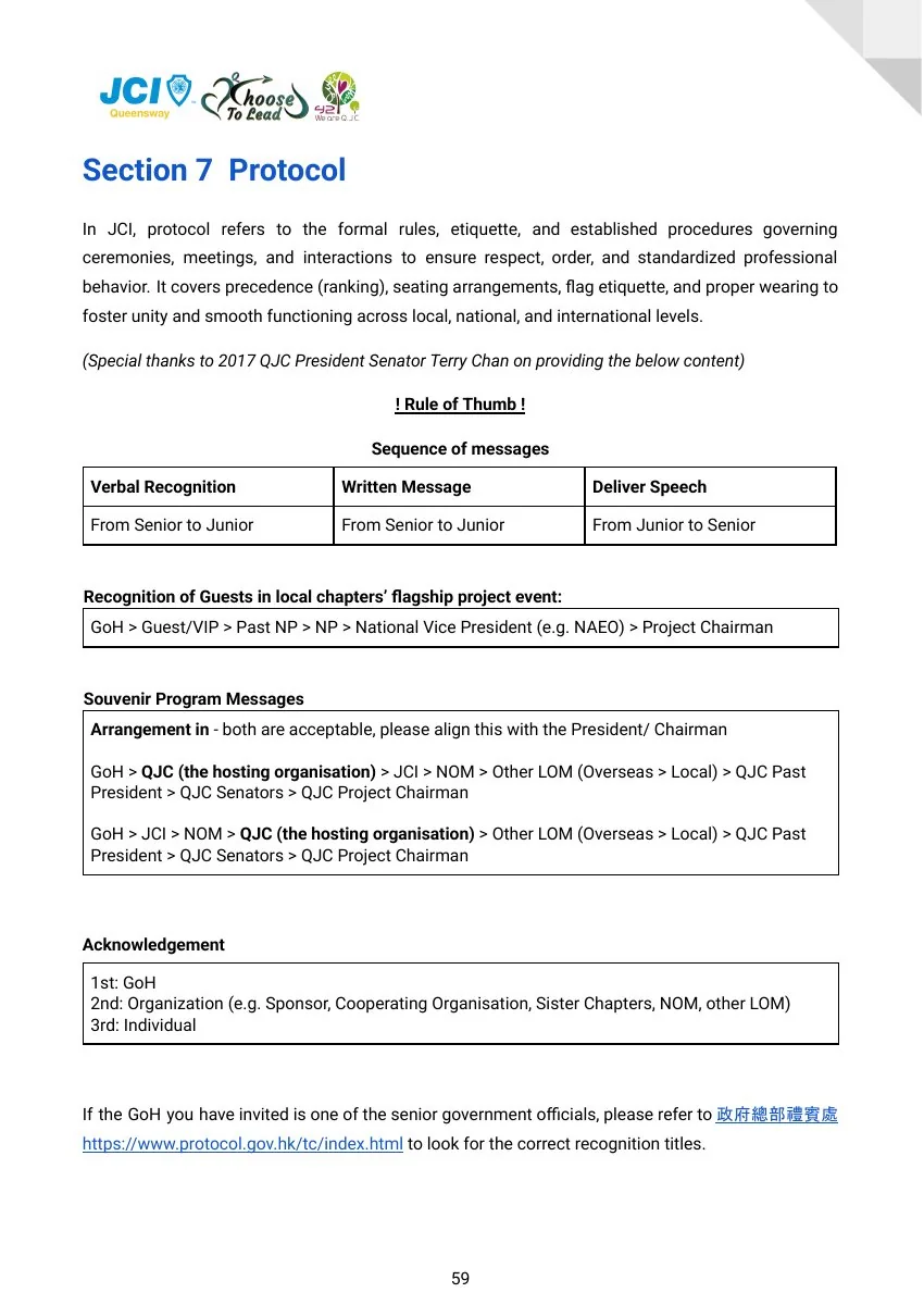 JCI Queensway Project Handbook 2026, page 60