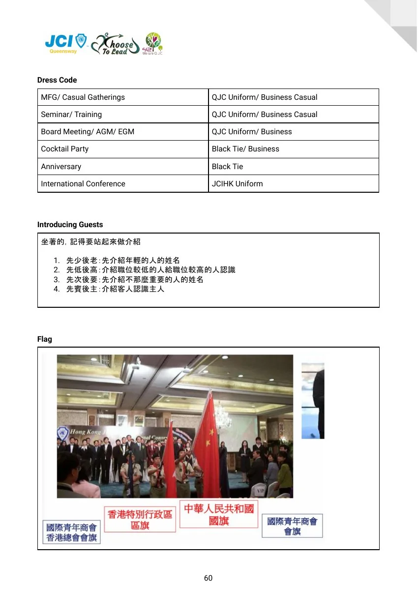 JCI Queensway Project Handbook 2026, page 61