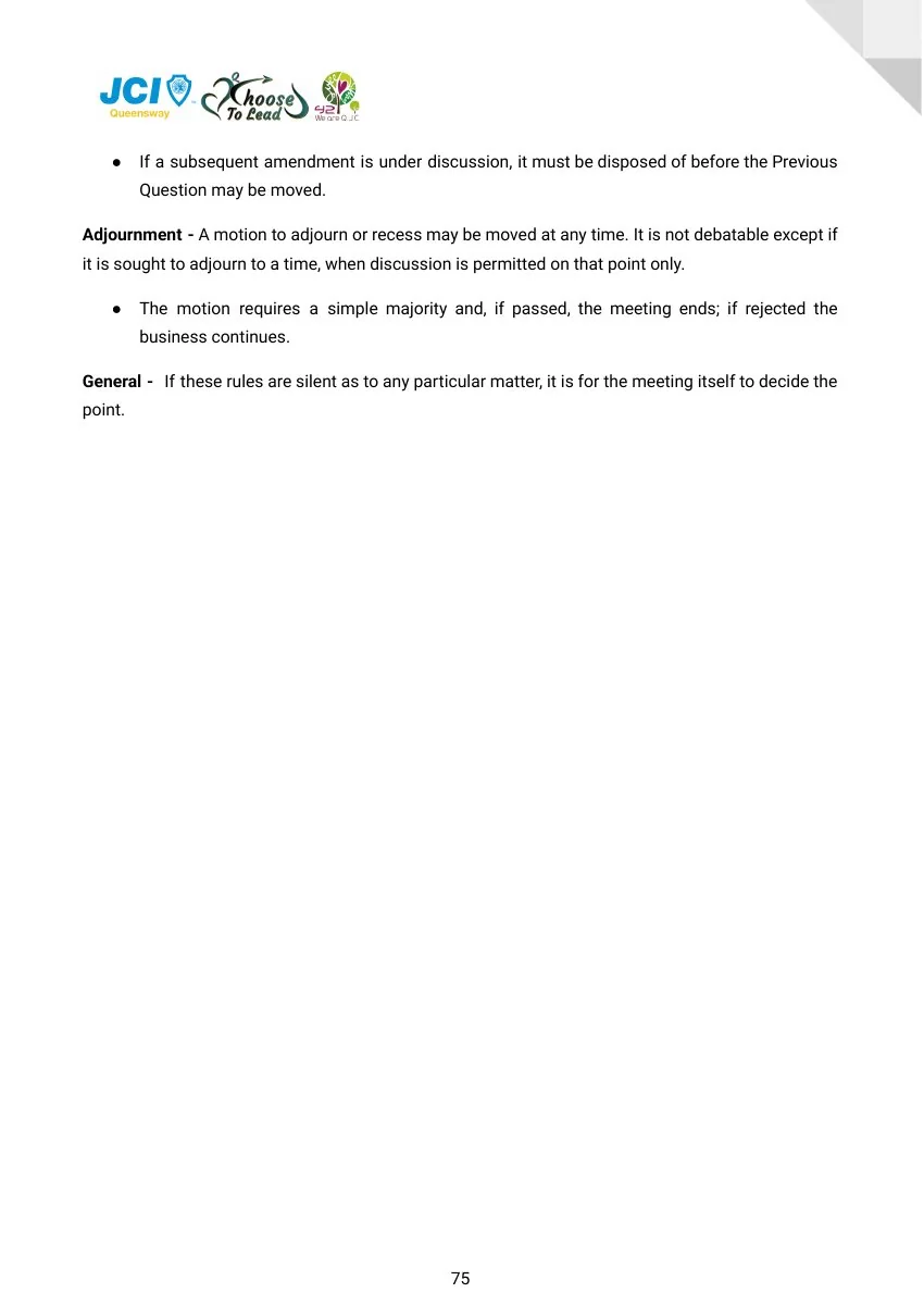 JCI Queensway Project Handbook 2026, page 76